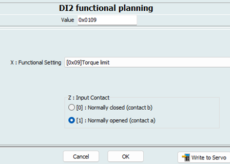 DI2 functional planning
