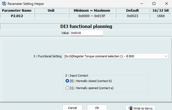 DI3 functional planning
